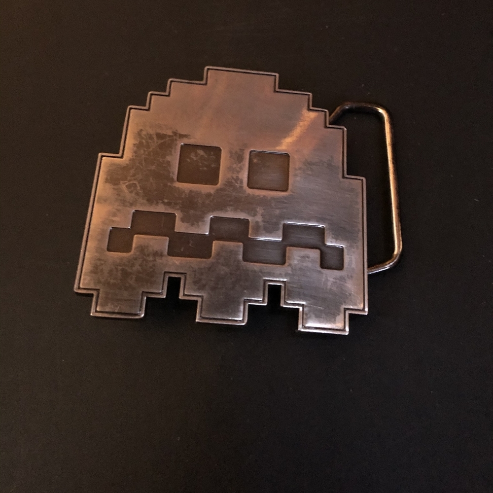 Pac-Man Ghost Belt Buckle